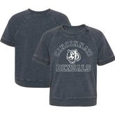 Girls Juniors Cheer Squad Raglan T-Shirt - Cincinnati Bengals T-shirts