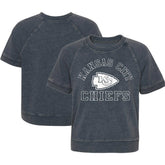 Girls Juniors Cheer Squad Raglan T-Shirt - Kansas City Chiefs T-shirts