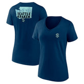 NHL Seattle Kraken Women's Territorial V-Neck T-Shirt