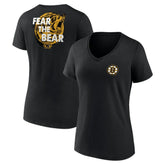 NHL Boston Bruins Women's Territorial V-Neck T-Shirt
