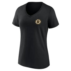 NHL Boston Bruins Women's Territorial V-Neck T-Shirt