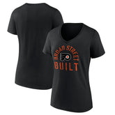 NHL Philadelphia Flyers Women's Shout Out V-Neck T-Shirt
