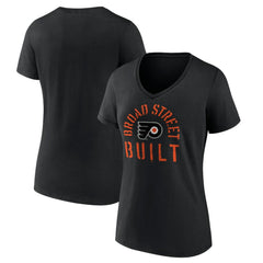 NHL Philadelphia Flyers Women's Shout Out V-Neck T-Shirt