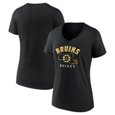 NHL Boston Bruins Women's Proclamation V-Neck T-Shirt
