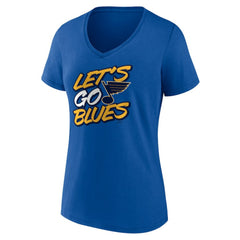 NHL St. Louis Blues Women's Proclamation V-Neck T-Shirt