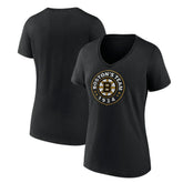 NHL Boston Bruins Women's Represent V-Neck T-Shirt