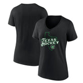 NHL Dallas Stars Women's Represent V-Neck T-Shirt