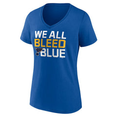 NHL St. Louis Blues Women's Represent V-Neck T-Shirt