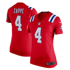 Bailey Zappe Women's Team Game Jersey - New England Patriots Jerseys