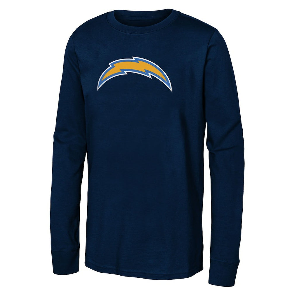 Youth Primary Logo Long Sleeve T-Shirt - Los Angeles Chargers T-shirts