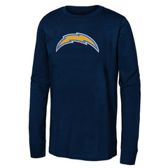 Youth Primary Logo Long Sleeve T-Shirt - Los Angeles Chargers T-shirts