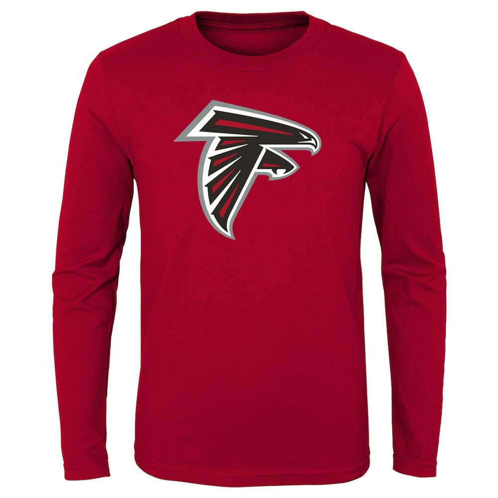 Youth Primary Logo Long Sleeve T-Shirt - Atlanta Falcons T-shirts