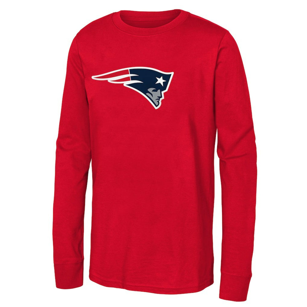 Youth Primary Logo Long Sleeve T-Shirt - New England Patriots T-shirts