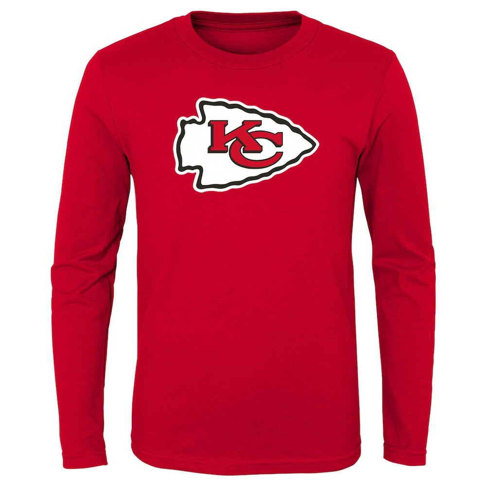 Preschool Primary Logo Long Sleeve T-Shirt - Kansas City Chiefs T-shirts