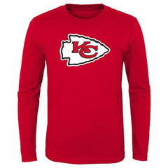 Preschool Primary Logo Long Sleeve T-Shirt - Kansas City Chiefs T-shirts