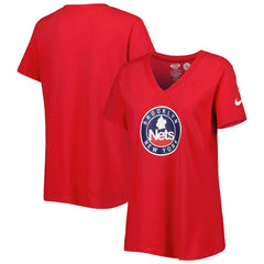 Nike Brooklyn Nets Women's Local Performance V-Neck T-Shirt