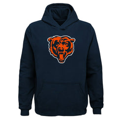 Youth Team Logo Pullover Hoodie - Chicago Bears Hoodies