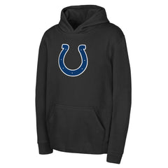 Youth Team Logo Pullover Hoodie - Indianapolis Colts Hoodies