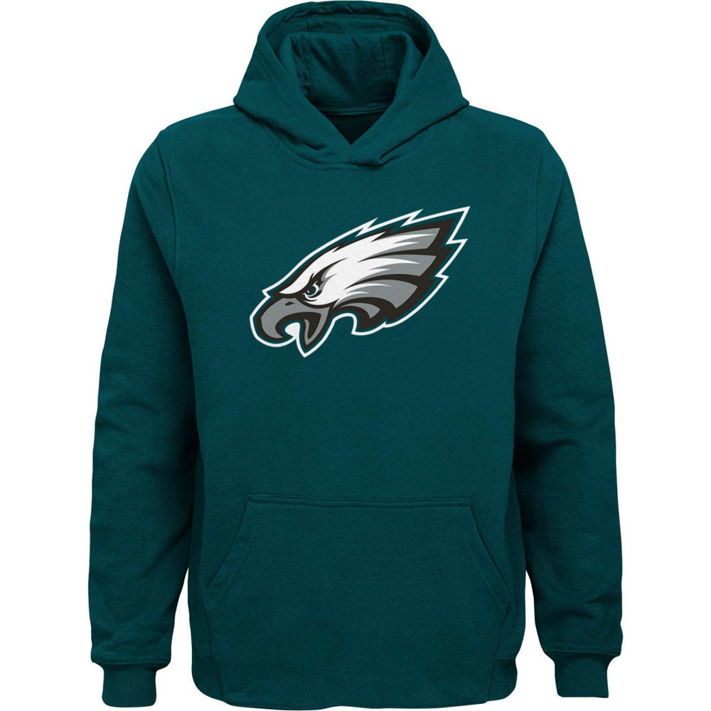 Youth Team Logo Pullover Hoodie - Philadelphia Eagles Hoodies