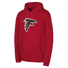 Youth Team Logo Pullover Hoodie - Atlanta Falcons Hoodies