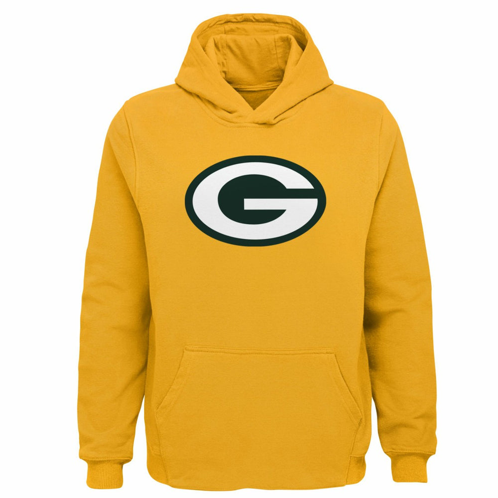 Youth Team Logo Pullover Hoodie - Green Bay Packers Hoodies