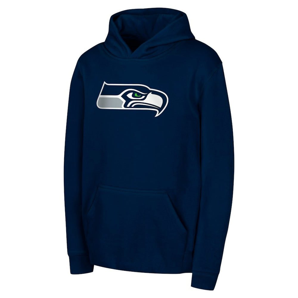 Youth Team Logo Pullover Hoodie - Seattle Seahawks Hoodies