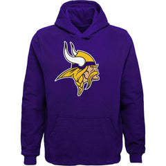 Youth Team Logo Pullover Hoodie - Minnesota Vikings Hoodies