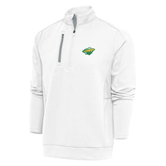 NHL Minnesota Wild Antigua Special Edition 2.0 Generation Quarter-Zip Pullover Top