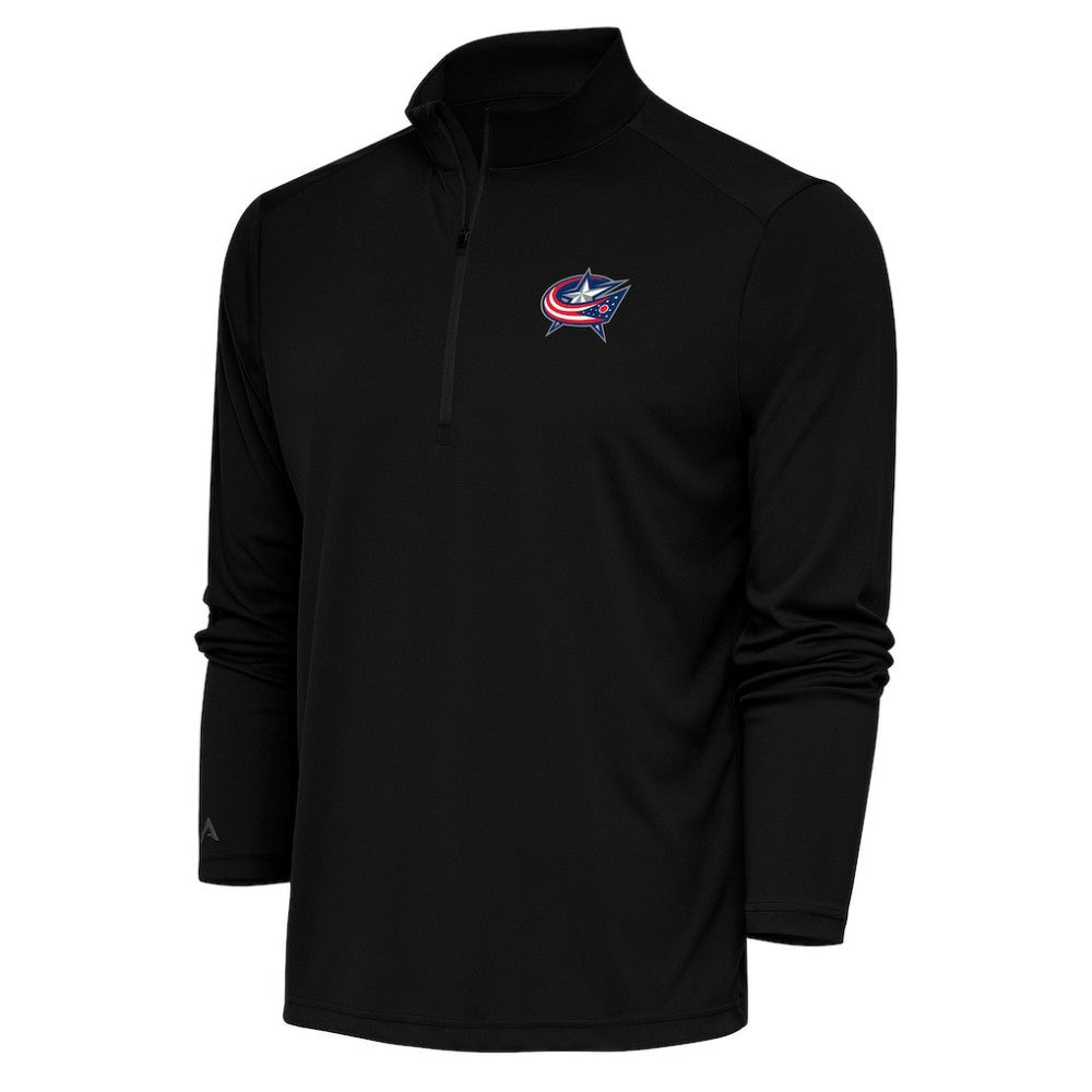 NHL Columbus Blue Jackets Antigua Special Edition 2.0 Tribute Quarter-Zip Pullover Top