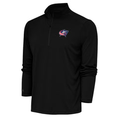 NHL Columbus Blue Jackets Antigua Special Edition 2.0 Tribute Quarter-Zip Pullover Top