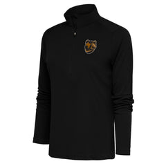 NHL Boston Bruins Antigua Women's Special Edition 2.0 Tribute Quarter-Zip Pullover Top