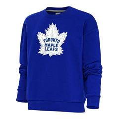 NHL Toronto Maple Leafs Antigua Women's Special Edition 2.0 Victory Crewneck Pullover Sweatshirt