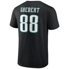 Dallas Goedert Icon Player Name & Number T-Shirt - Philadelphia Eagles T-shirts
