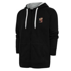 Antigua Team Logo Victory Full-Zip Hoodie - Cleveland Browns Hoodies