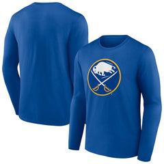 NHL Buffalo Sabres Primary Logo Team Long Sleeve T-Shirt