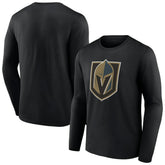 NHL Vegas Golden Knights Primary Logo Team Long Sleeve T-Shirt