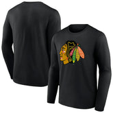 NHL Chicago Blackhawks Primary Logo Team Long Sleeve T-Shirt