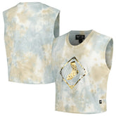 White Chicago White Sox The Wild Collective Women's Washed Muscle Tank Top