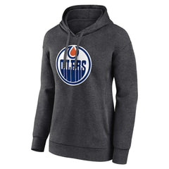 NHL Edmonton Oilers Women's Primary Logo Pullover Hoodie