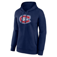 NHL Montreal Canadiens Women's Primary Logo Pullover Hoodie