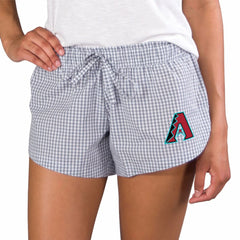Gray Arizona Diamondbacks Concepts Sport Women's Tradition Woven Shorts
