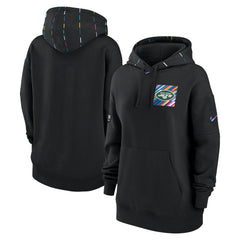 Women's 2023 NFL Crucial Catch Club Pullover Hoodie - New York Jets Hoodies