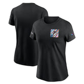 Women's Crucial Catch Sideline Tri-Blend T-Shirt - Atlanta Falcons T-shirts
