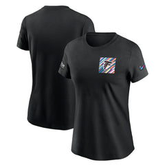 Women's Crucial Catch Sideline Tri-Blend T-Shirt - Atlanta Falcons T-shirts