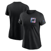 Women's Crucial Catch Sideline Tri-Blend T-Shirt - Carolina Panthers T-shirts