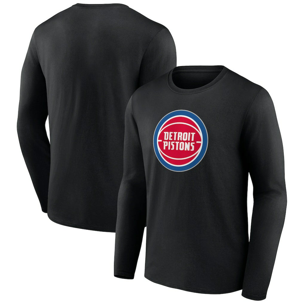 Detroit Pistons Primary Team Logo Long Sleeve T-Shirt sale