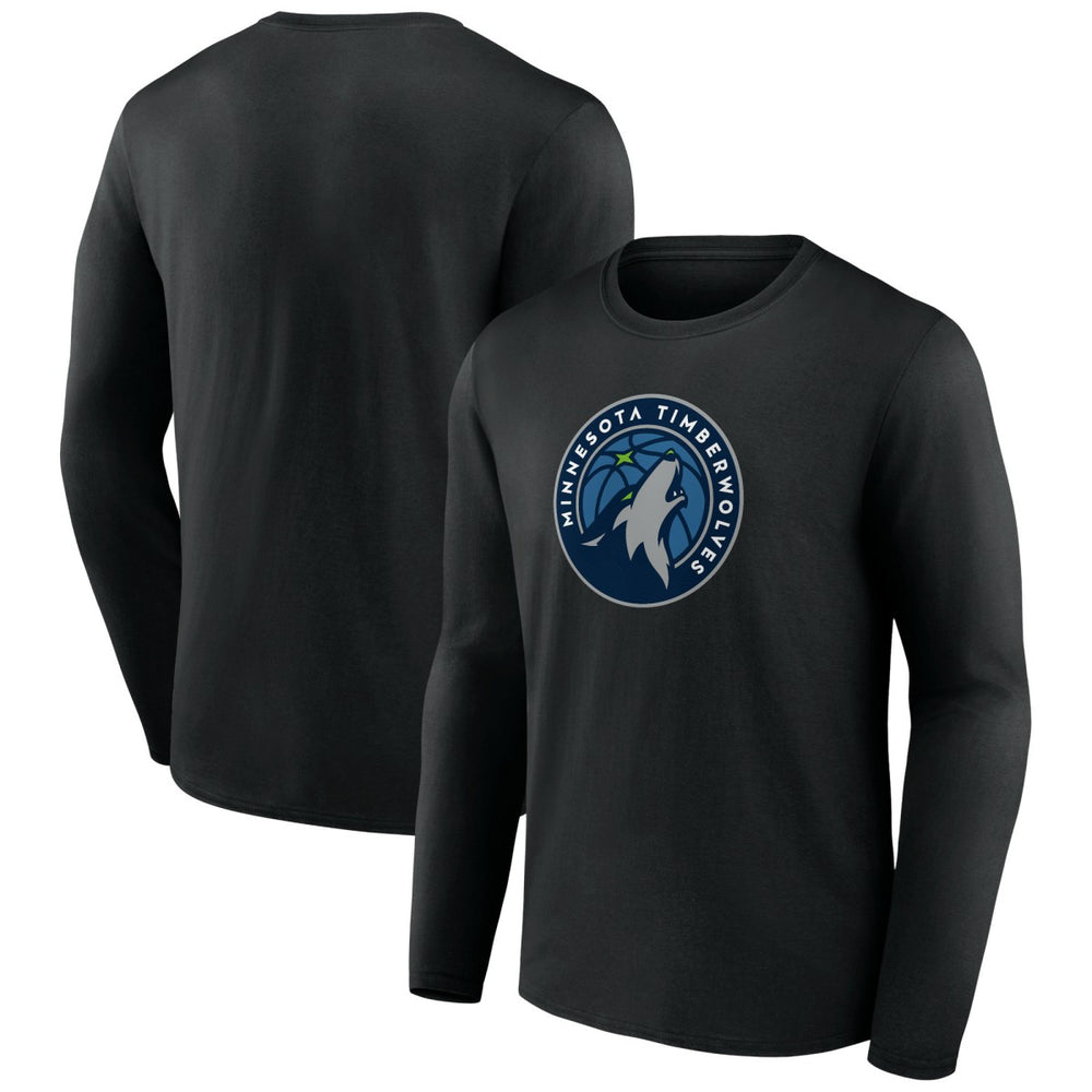 Minnesota Timberwolves Primary Team Logo Long Sleeve T-Shirt