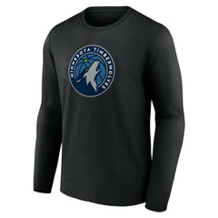 Minnesota Timberwolves Primary Team Logo Long Sleeve T-Shirt