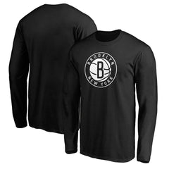 Brooklyn Nets Primary Team Logo Long Sleeve T-Shirt