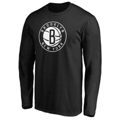 Brooklyn Nets Primary Team Logo Long Sleeve T-Shirt